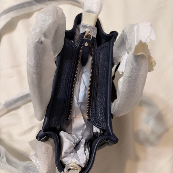 NWT Kate Spade Navy Blue Disney Lady and the Tramp Mini Handbag - Picture 3 of 7